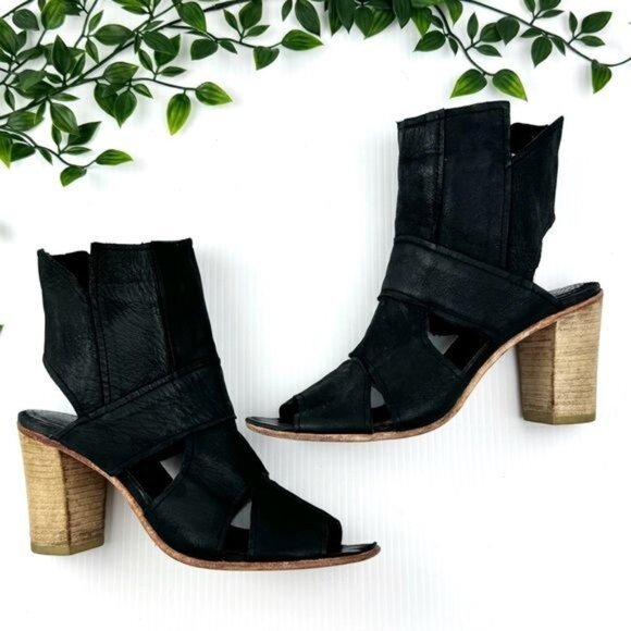 Free People Effie Block Heel sandals Size 8.5 - Picture 1 of 10